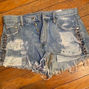 Vintage Hi-Rise Festival Denim Short